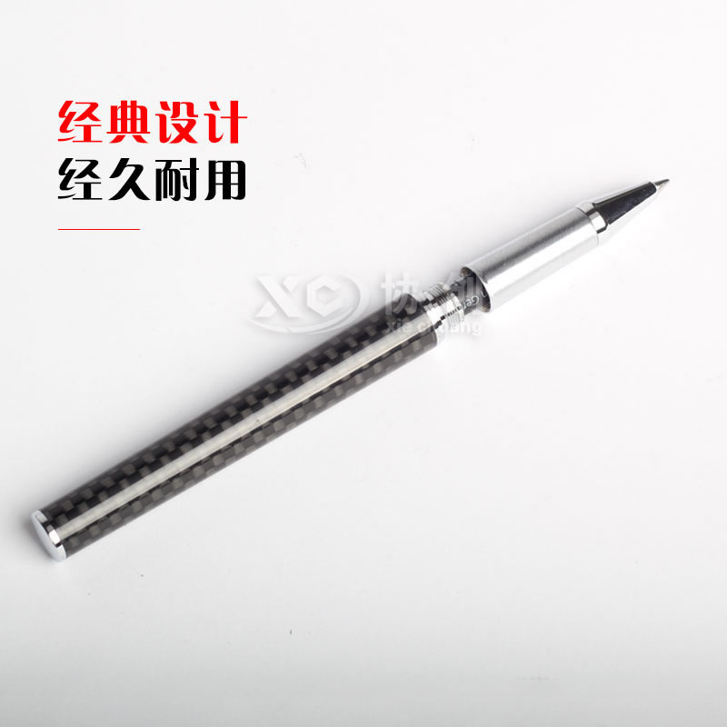 碳纖維簽字筆_碳纖維中性筆_碳纖維圓珠筆定制生產